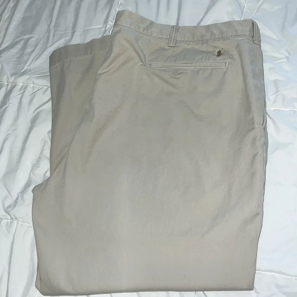 The Polo Chino Ralph Lauren Classic Cotton Twill Khaki Size 50/30